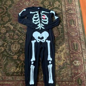 Glow in the dark skeleton pajamas